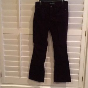 Purple stretch corduroy Ralph Lauren Jean pants